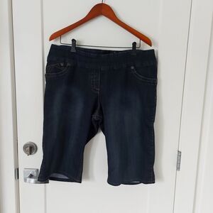 RE set jean shorts